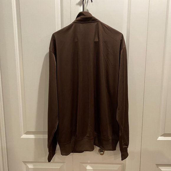 🎉 HOST PICK 🎉 Sean John Brown Track Jacket Size w Copper Accents Size 2XL - Picture 8 of 10